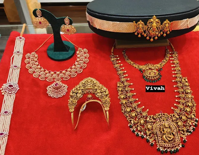 Vivah Bridal Jewellery Vivah Collection Jewellery Vivah Bridal Collections At Madurai Wedding Jewellery Store In Madurai