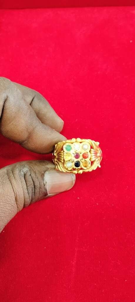 Srinivasa gold covering