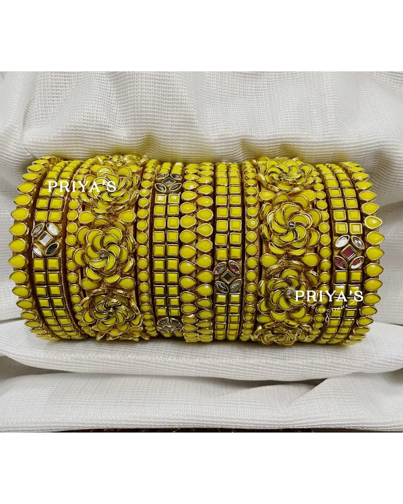 Priyas silk thread bangles