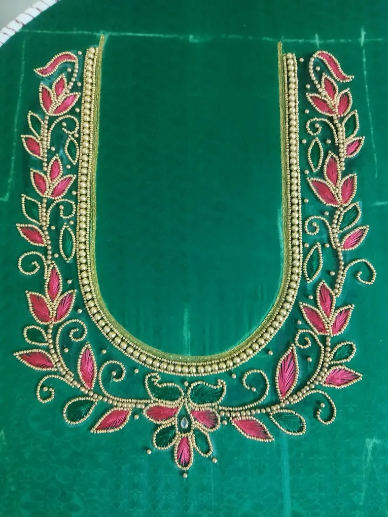 Designer blouse and Aari maker