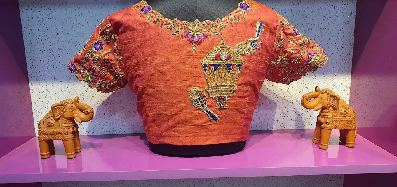Aari Embroidery and bridal blouse work