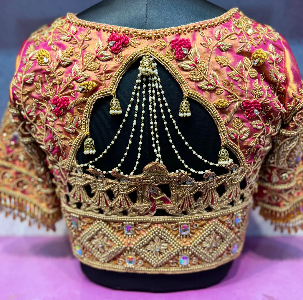 Aari Embroidery and bridal blouse work